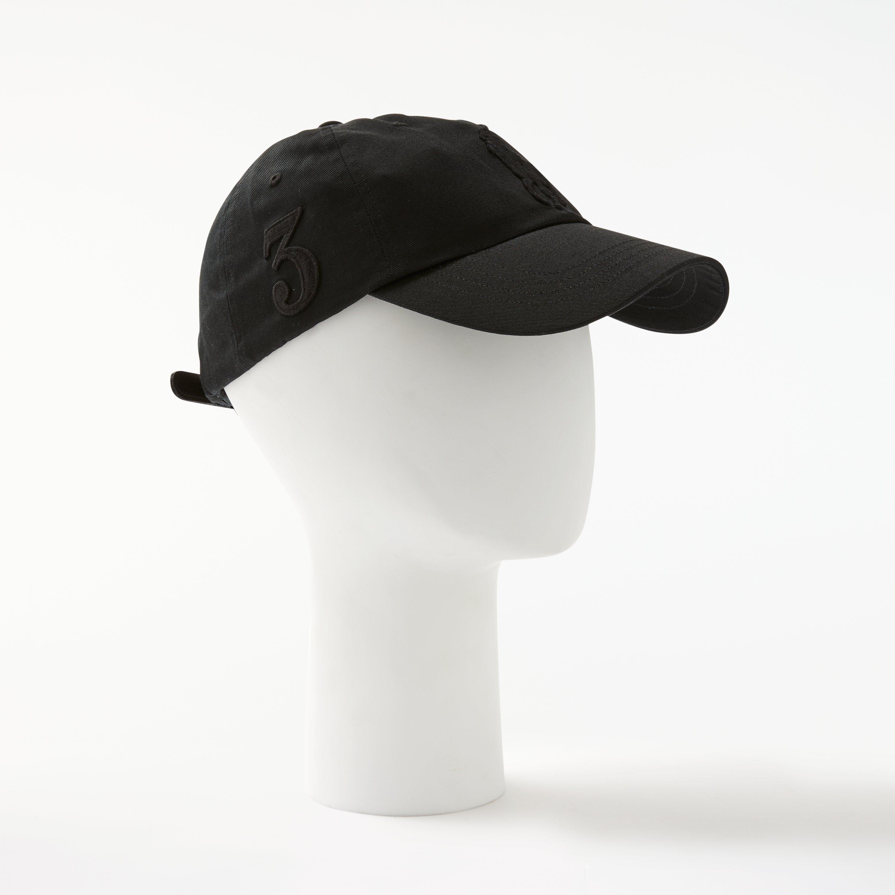 Polo Ralph Lauren No. 3 Classic Cotton Baseball Cap, One Size, Black