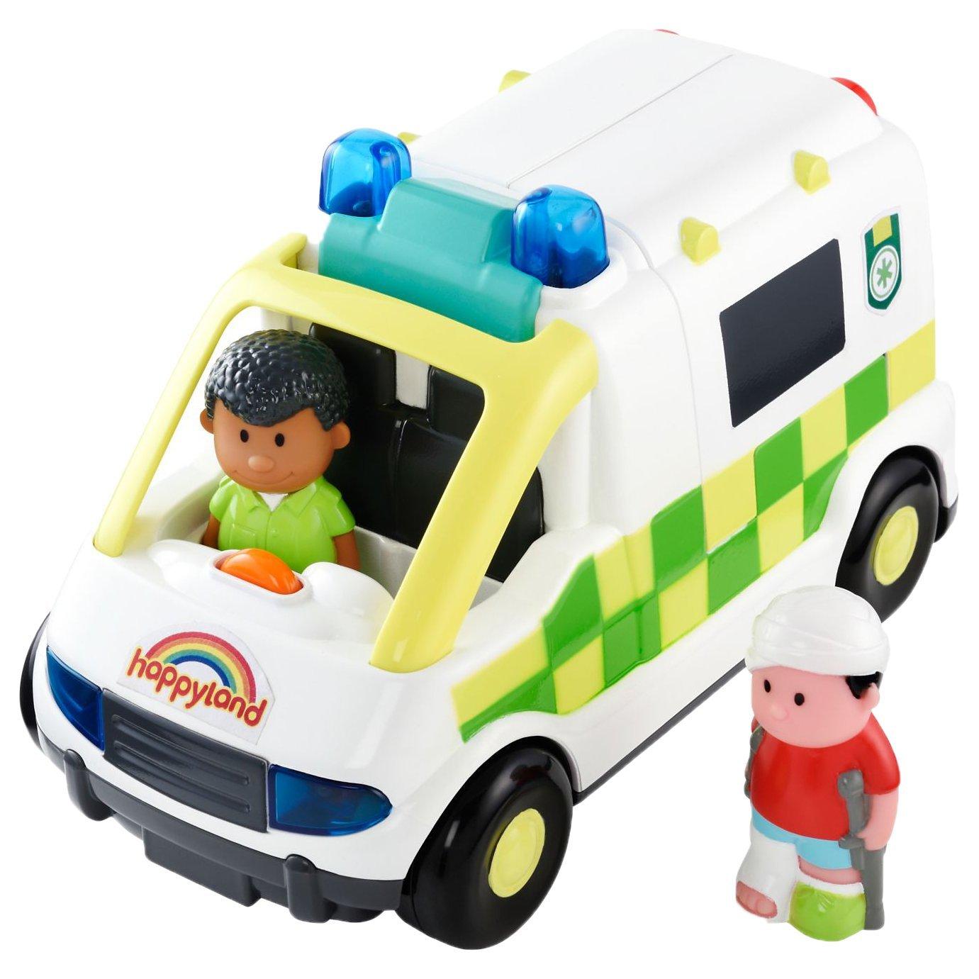 Early Learning Centre HappyLand Ambulance Play Set