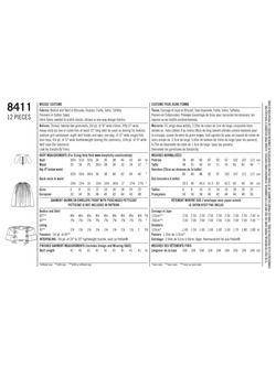 Simplicity Women's Costume Dress Sewing Pattern, 8411 - view 2, 