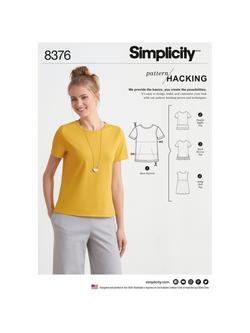 Simplicity Women's Smart Casual Tops Sewing Pattern, 8376, 