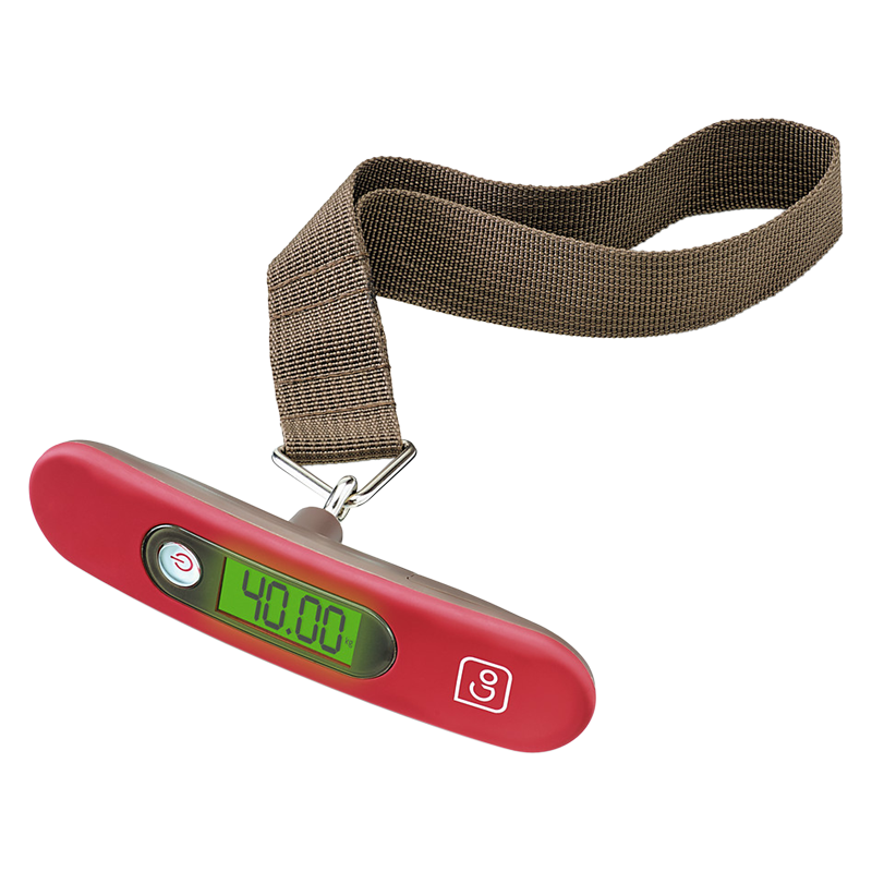 Go Travel Digital Luggage Weighing Scale, Red