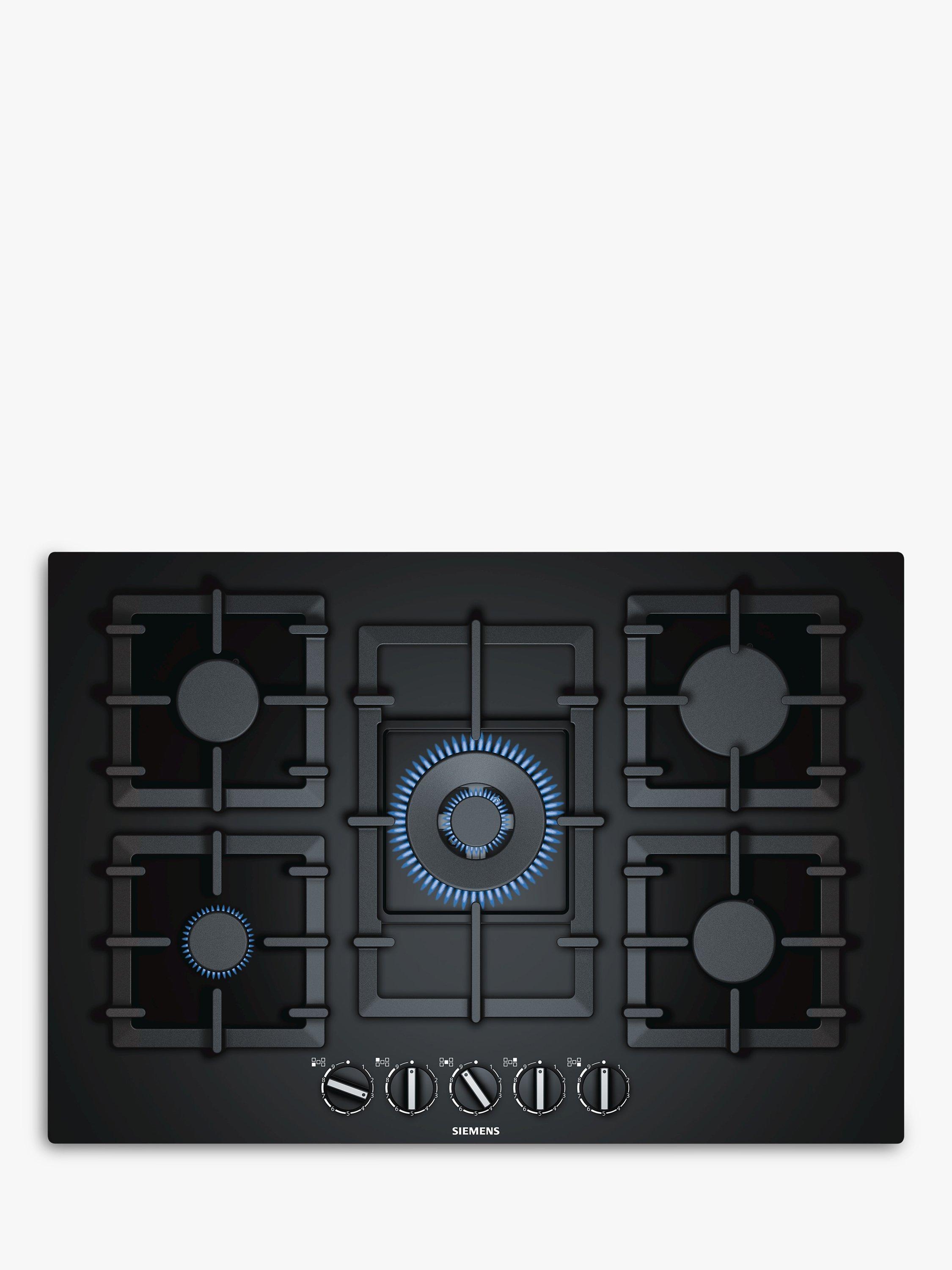 Siemens iQ500 EP7A6QB90 StepFlame Gas Hob, Black