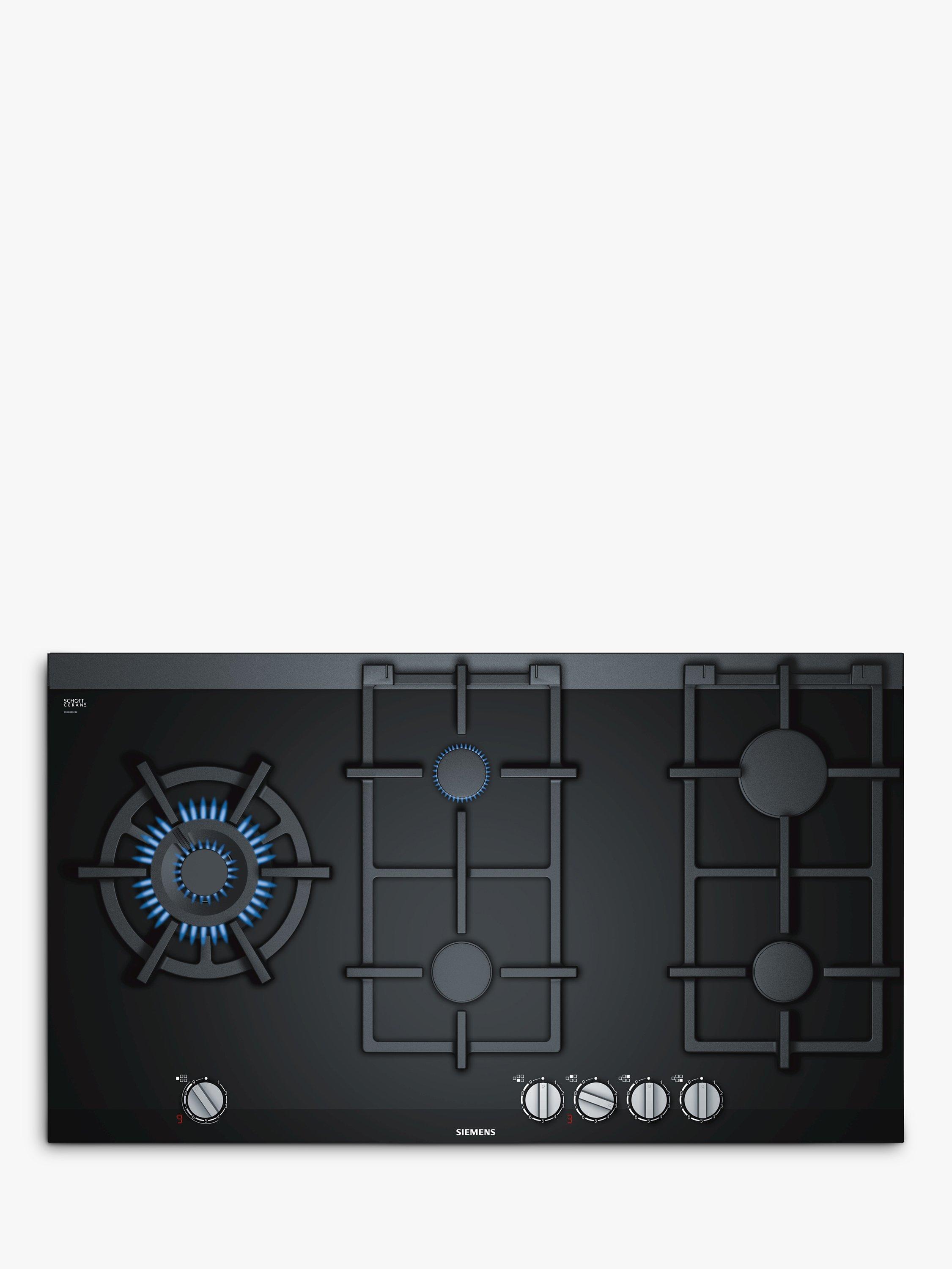 Siemens ER9A6SD70 Gas Hob, Black