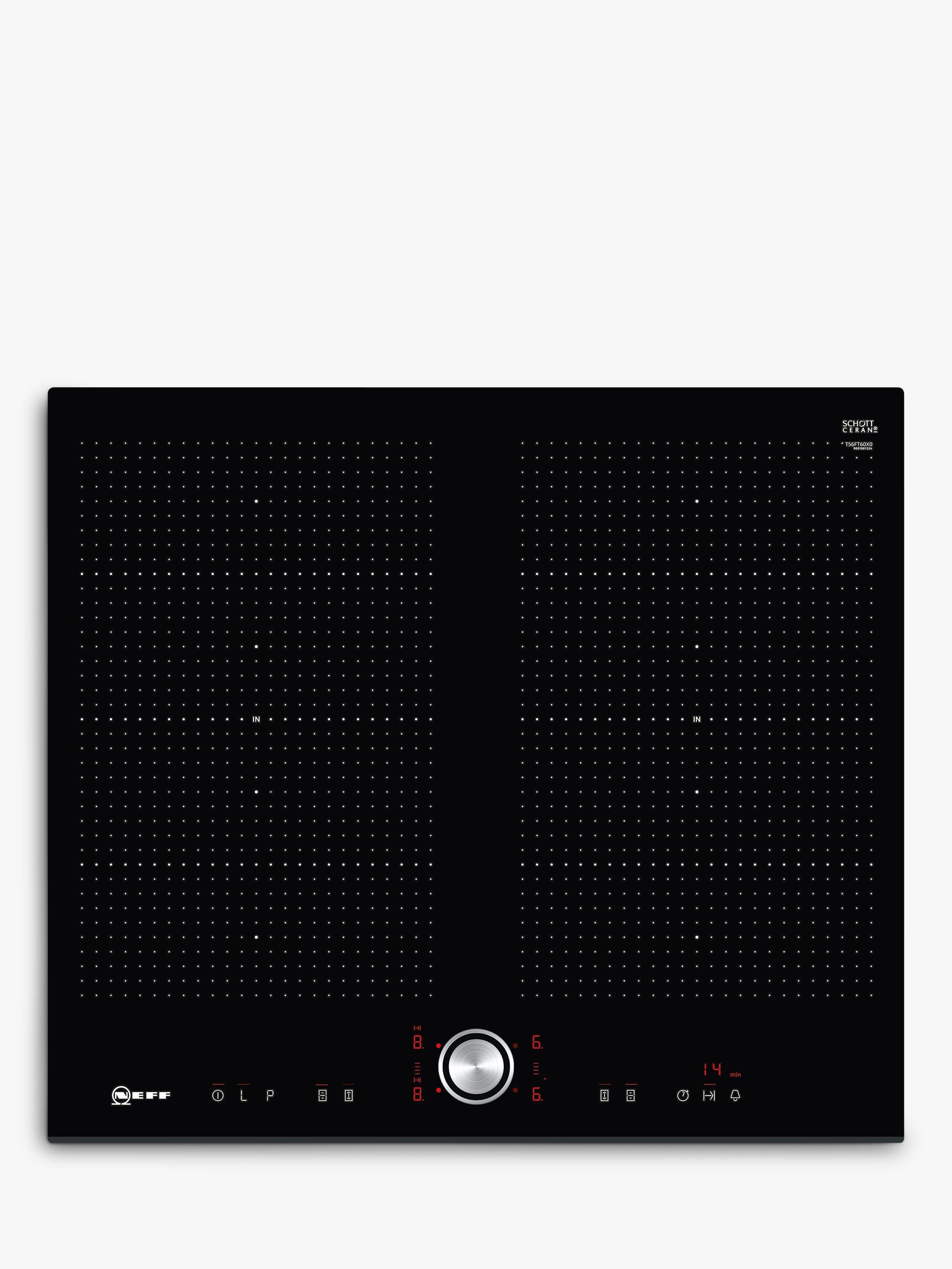 Neff T56FT60X0 Induction Hob, Black