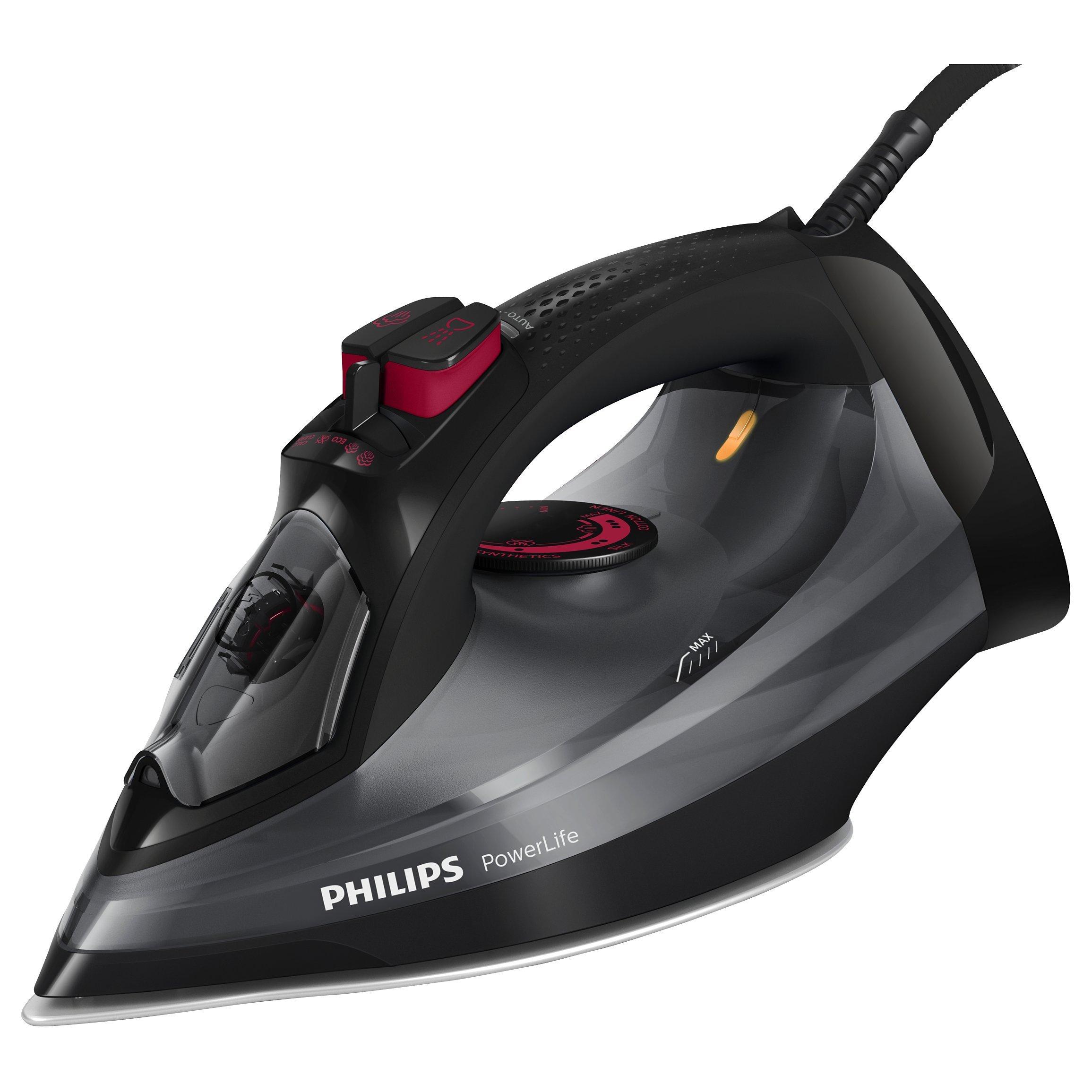 Philips GC2998/86 PowerLife Steam Iron, Black
