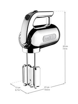 Dualit Hand Mixer - view 2, Chrome