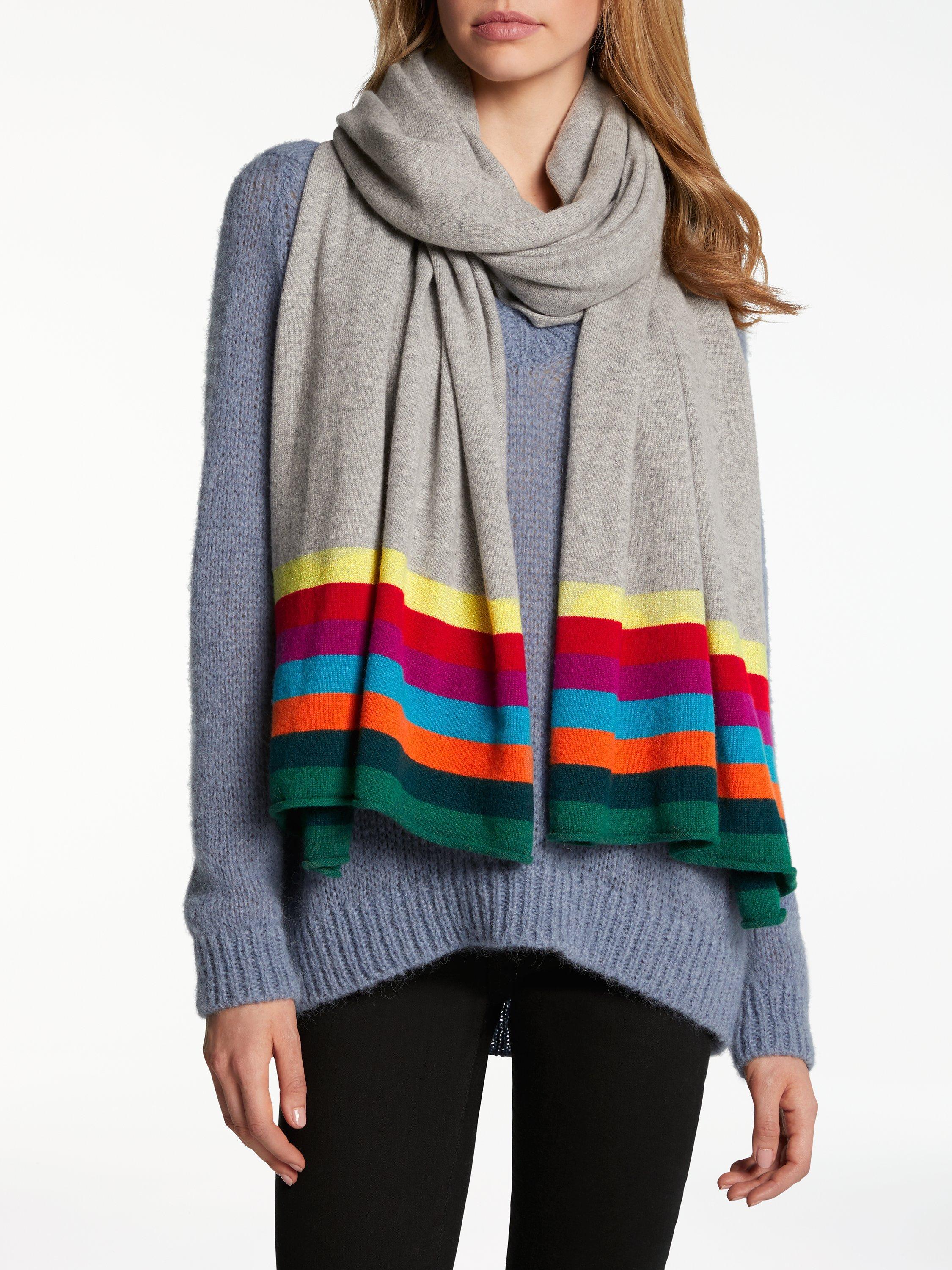 Wyse London Rainbow Cashmere Scarf
