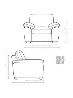 John Lewis Camden Armchair - view 2, 