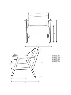 John Lewis Hendricks Accent Chair - view 2, 
