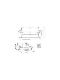 John Lewis Camden Medium 2 Seater Sofa Bed - view 2, 