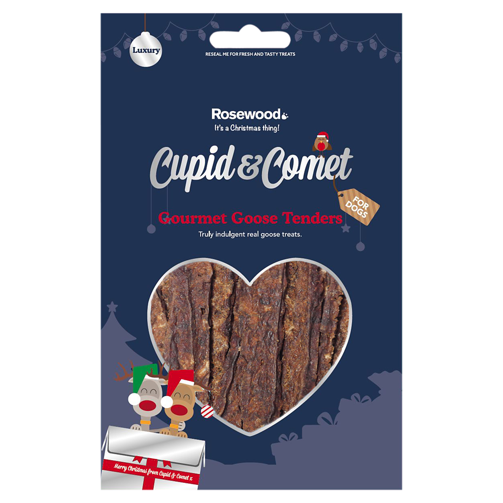 Rosewood Cupid & Comet Luxury Gourmet Goose Tenders, 80g