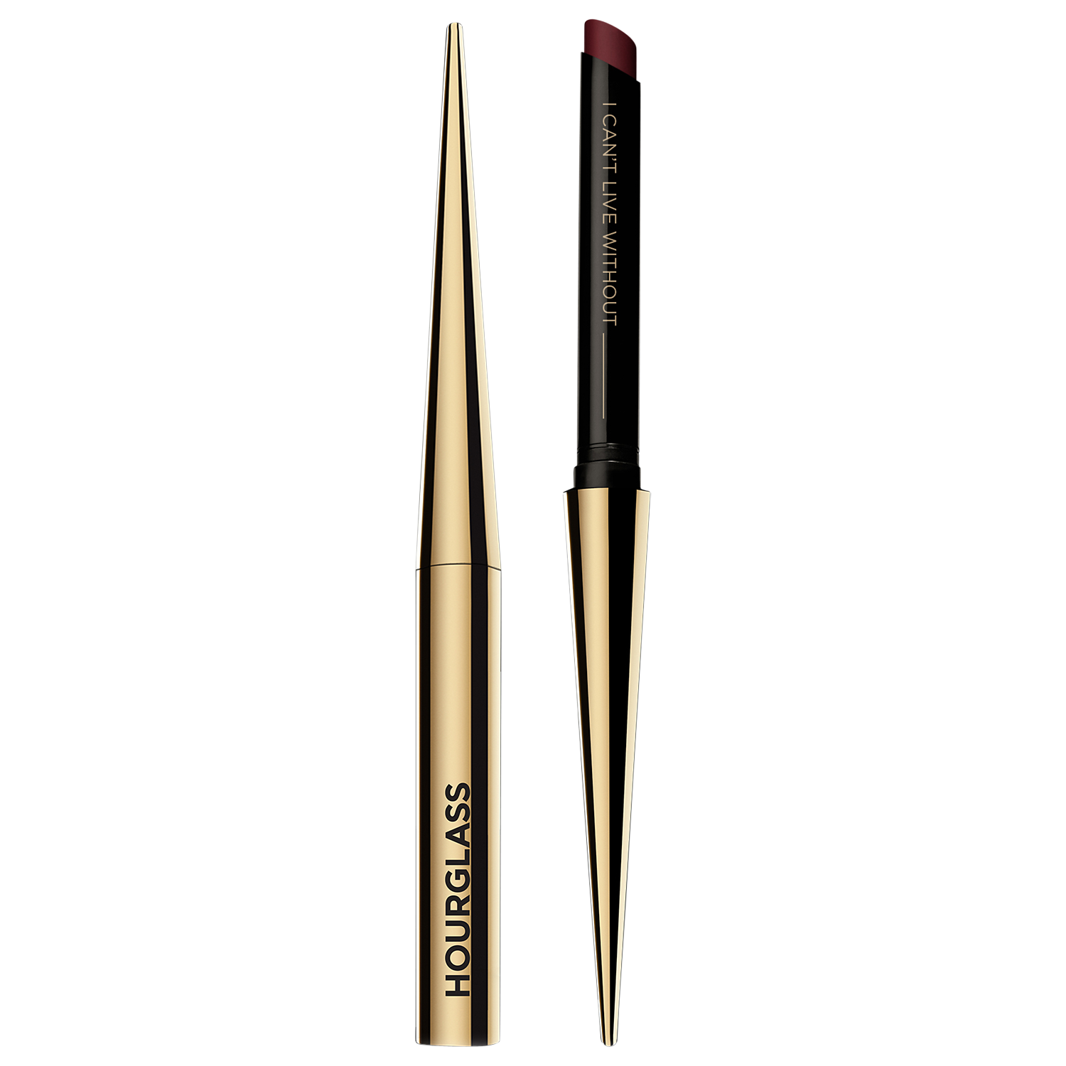 Product image 1 of 6, which shows Hourglass Confession Ultra Slim Refillable Lipstick, I Can't Live Without