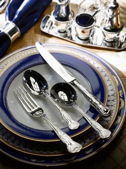 Arthur Price Kings Silver Plated Cutlery, Natural