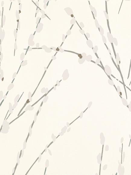 Romo Mikado Wallpaper, Ivory W406/01
