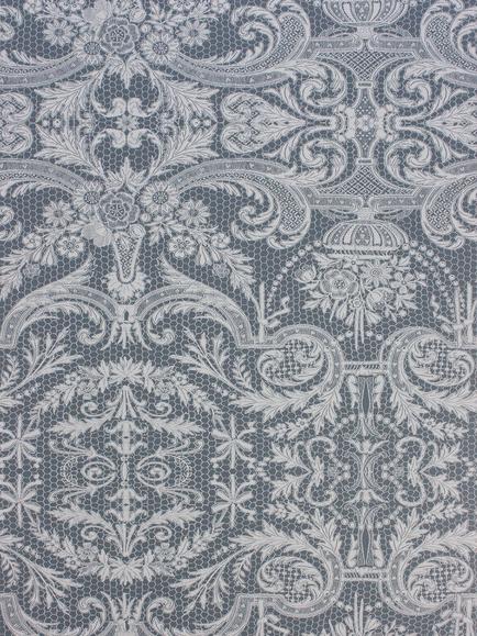 Matthew Williamson Orangery Lace Wallpaper, Dove W7142-01