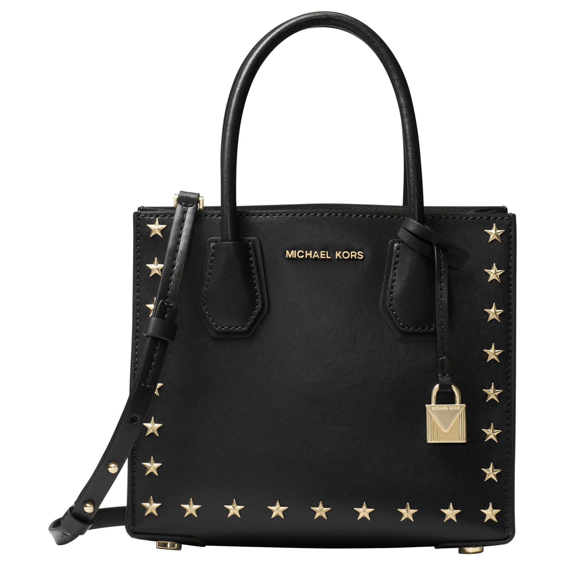 Buy Michael Kors Black Studded Crossbody