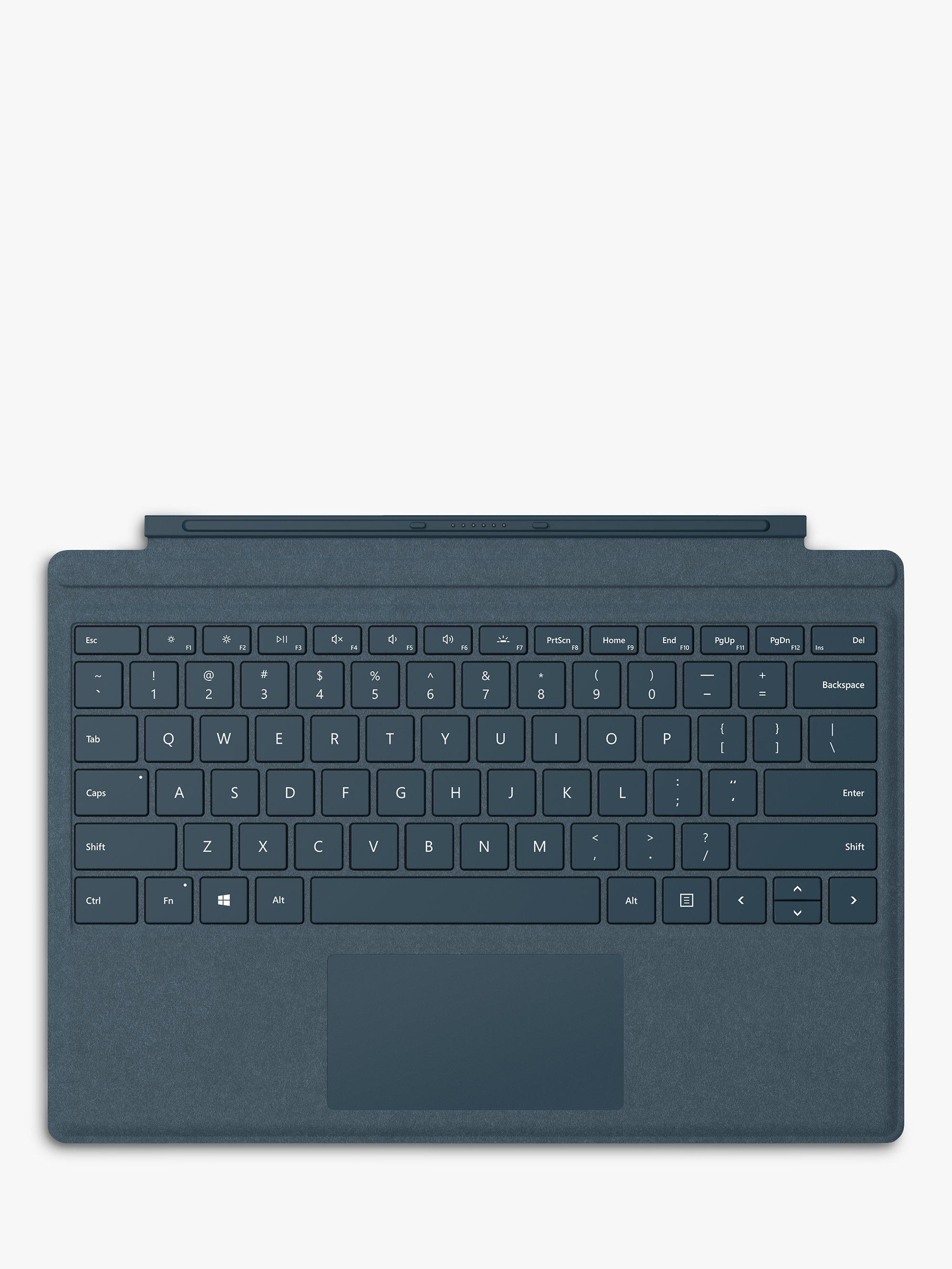 Microsoft Surface Pro Signature Type Keyboard Cover, Cobalt Blue
