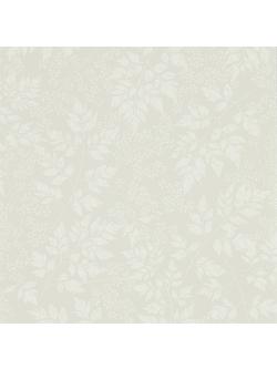 Sanderson Home Spring Leaves Wallpaper, Flint Dhpo216371