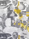 Mini Moderns Art Room Wallpaper, Concrete Azdpt032co