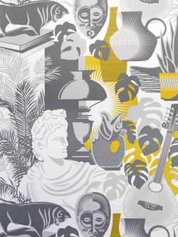 Mini Moderns Art Room Wallpaper, Concrete Azdpt032co