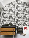 Mini Moderns True Romance Wallpaper, Welsh Slate Azdpt031ws
