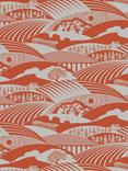 Mini Moderns Moordale Wallpaper, Harvest Orange Azdpt033ho