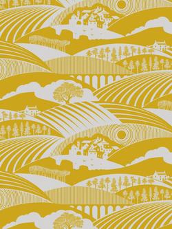 Mini Moderns Moordale Wallpaper, Mustard Azdpt033mu