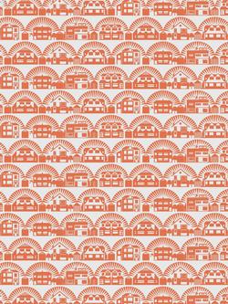 Mini Moderns Metroland Wallpaper, Harvest Orange