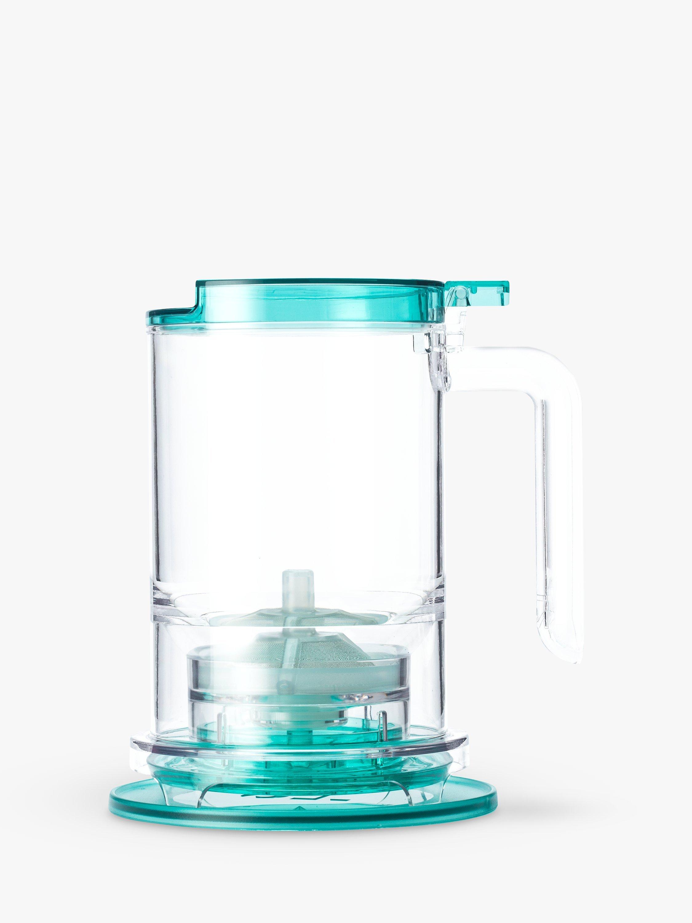 T2 Tea Maker Jug, Clear/Aqua, 500ml