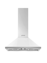 Smeg Portofino KPF9 90cm Chimney Cooker Hood, White
