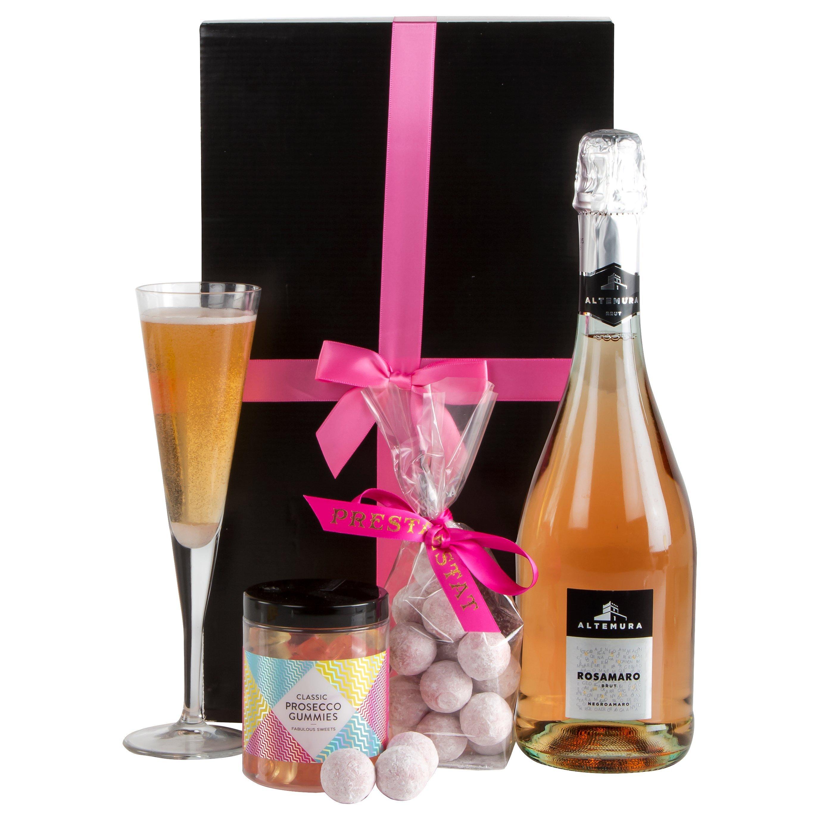John Lewis Sparkling Rose Wine Gift Box