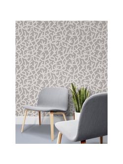 Mini Moderns A Forest Wallpaper - view 2, Stone Azdpt037st