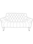 Tetrad Cosy Club Skittle Petite 2 Seater Sofa, Light Leg