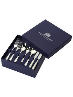 Arthur Price Grecian Stainless Steel Cutlery Set, 56 Piece/8 Place Settings - view 2, Stainless Steel