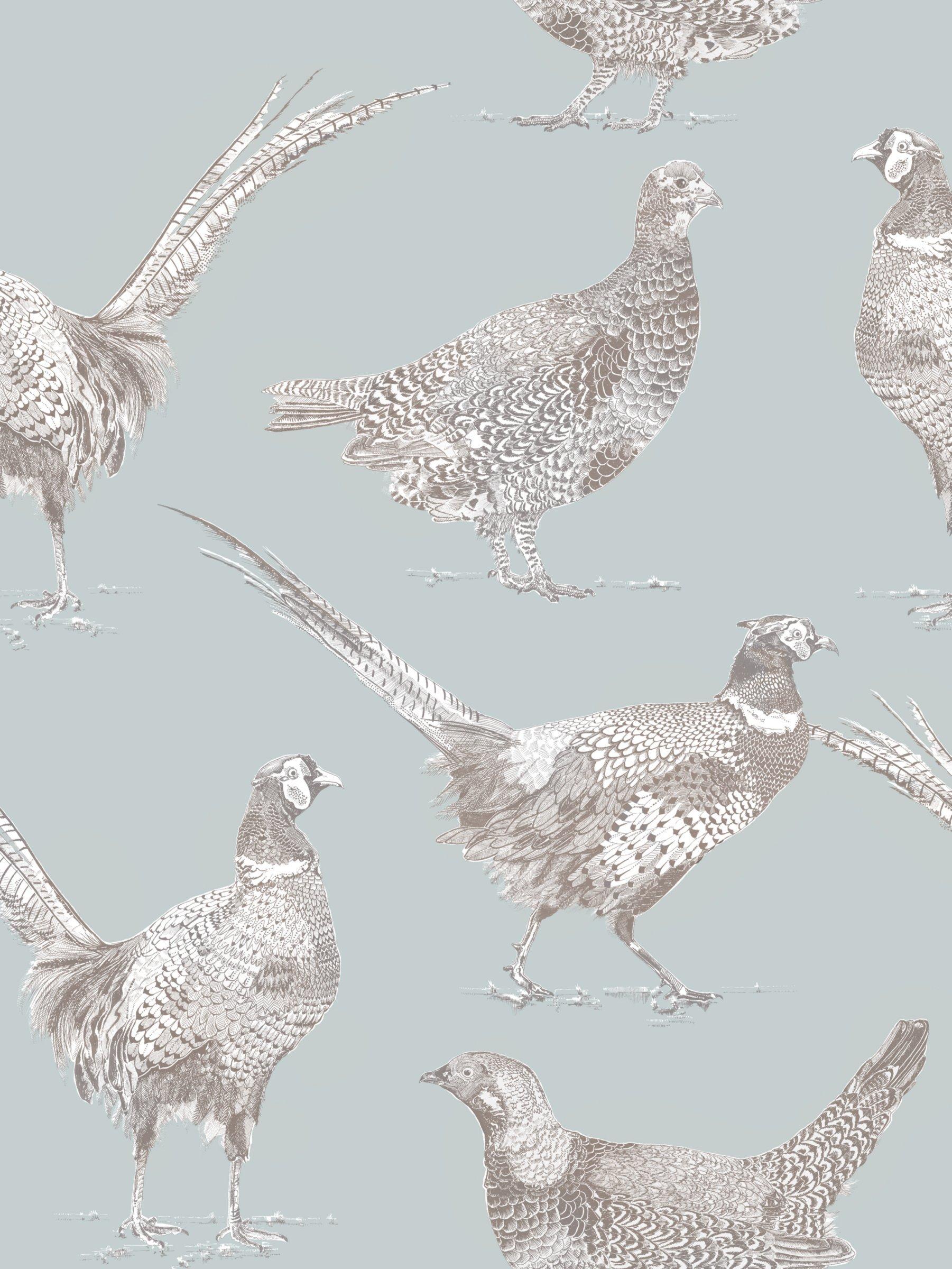 Voyage Venatu 3m Wallpaper, Duck Egg