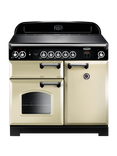 Rangemaster Classic 100 Induction Hob Range Cooker, Cream