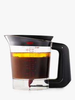 OXO Good Grips Trigger Gravy Separator, 900ml - view 2, Clear