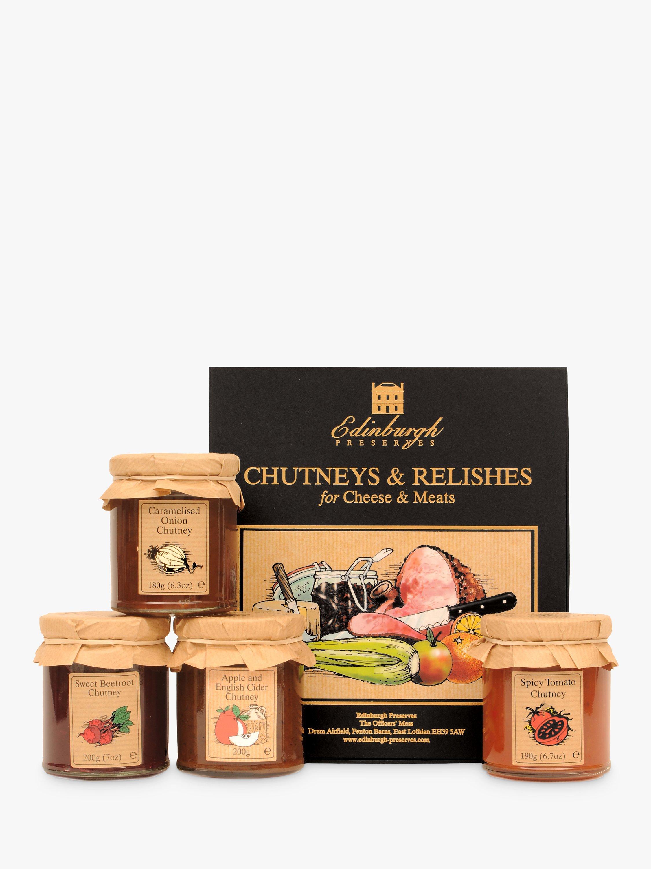 Edinburgh Preserves Chutneys & Relishes For Cheese and Meats, 700g