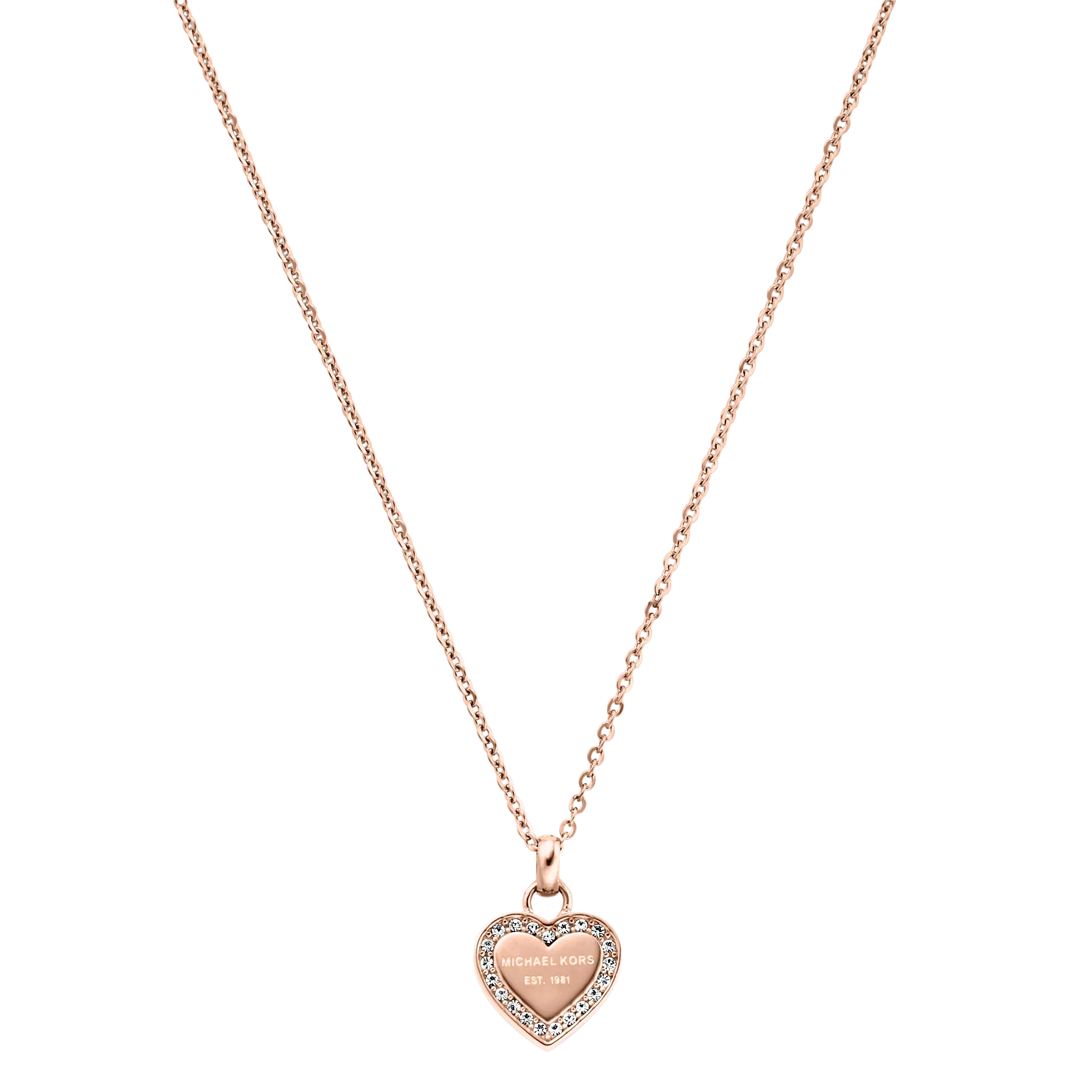 Michael kors rose necklace online