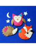 Buttonbag Sleep Friends Key Ring Craft Kit