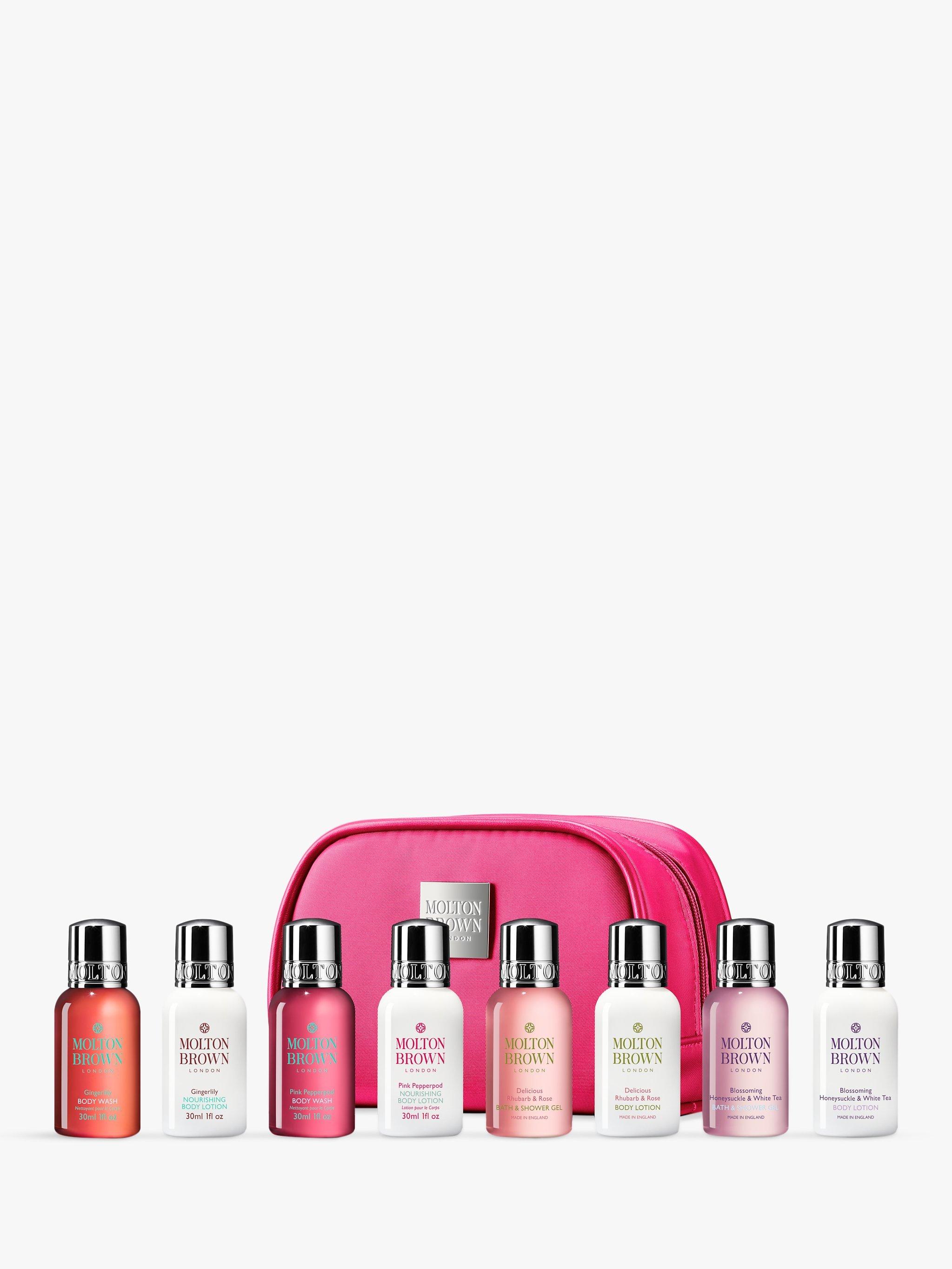 Molton Brown Women's Mini Luxurious Bath & Body Travel Set, Pink