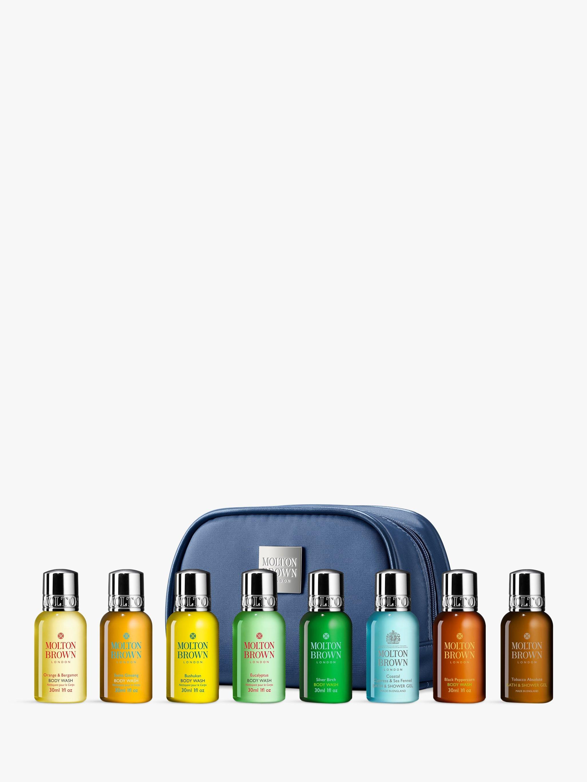 Molton Brown Mini Men's Luxurious Bath & Body Travel Set, Blue