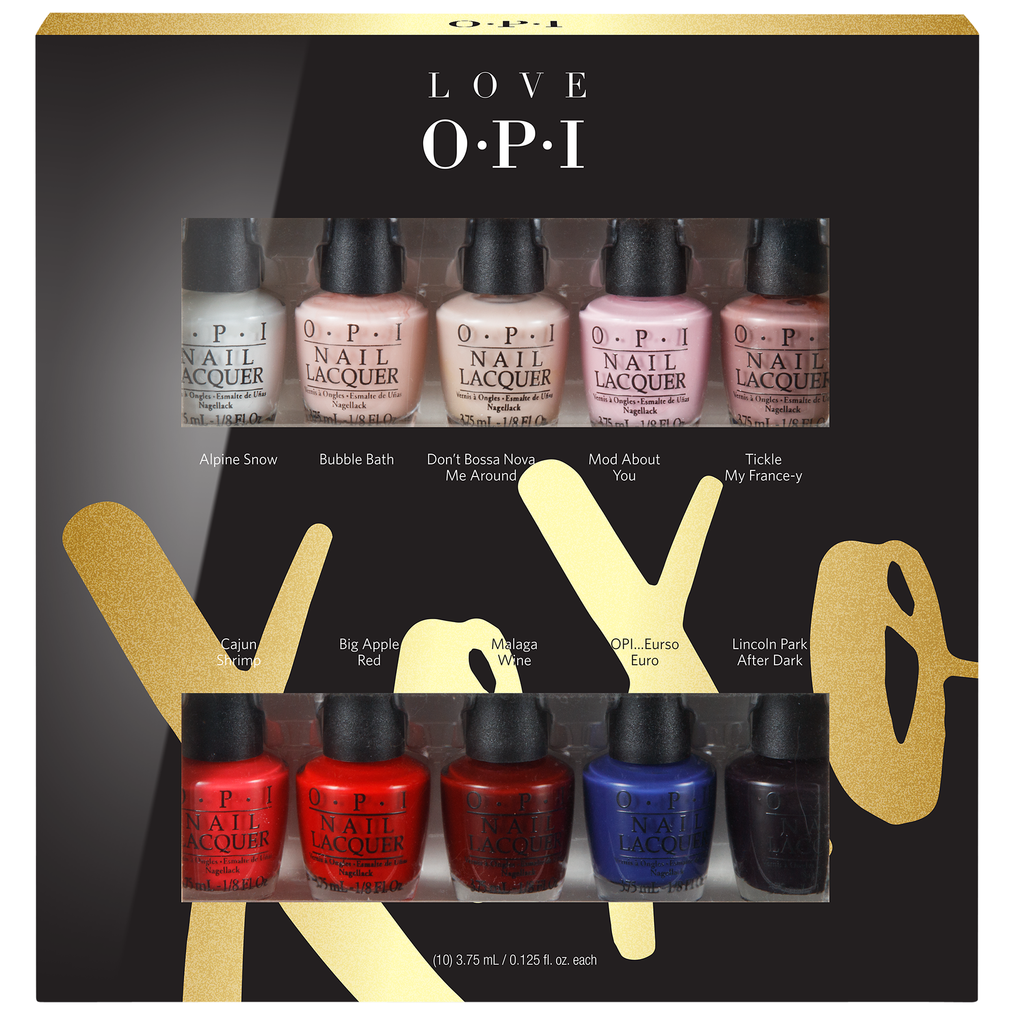OPI Love OPI 10 Piece Mini Nail Lacquer Gift Set