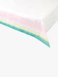 Talking Tables We Heart Paper Table Cover, Silver, L180 x W120 cm