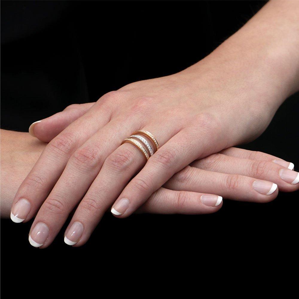 Product image 2 of 4, which shows London Road 18ct Gold Portobello Raindrop Diamond Half Eternity Ring, N