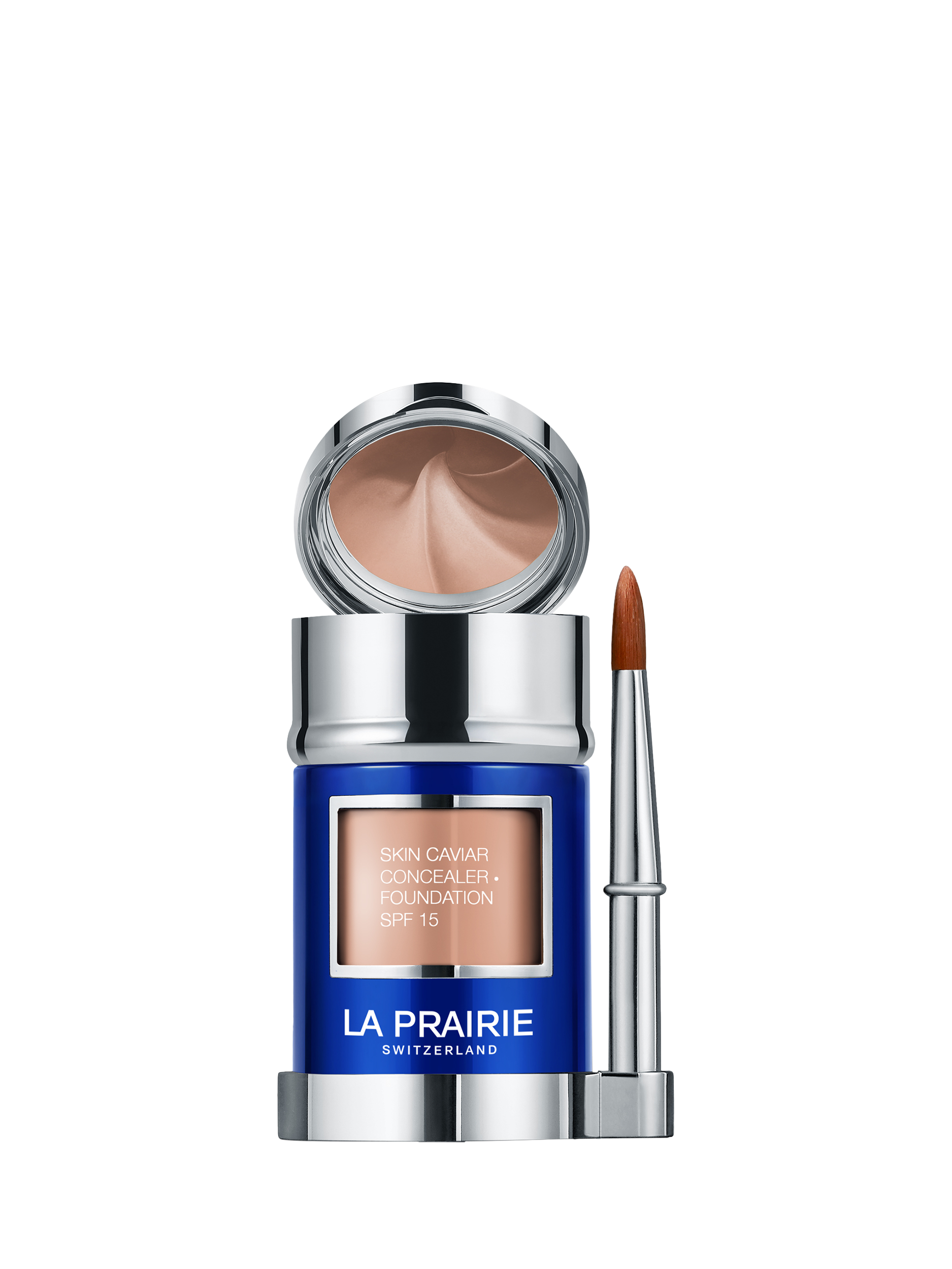 Product image 4 of 6, which shows La Prairie Skin Caviar Concealer Foundation SPF15, Pure Ivory