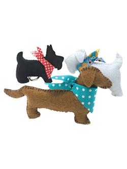 The Crafty Kit Company Sew Your Own Puppies Kit - view 2, 