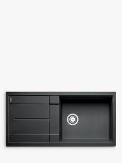 BLANCO Metra XL 6 S Single Bowl Kitchen Sink, Anthracite, Anthracite