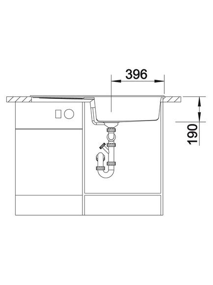 BLANCO Metra XL 6 S Single Bowl Kitchen Sink, Anthracite - view 2, Anthracite