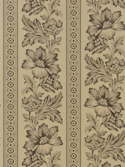 Ralph Lauren Gwinnet Toile Wallpaper, Tobacco Prl5008/01